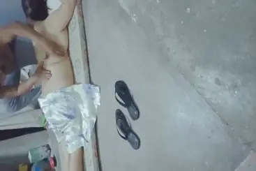 Pijat Tante Di Dapur Berujung Spontan Sangat Panas