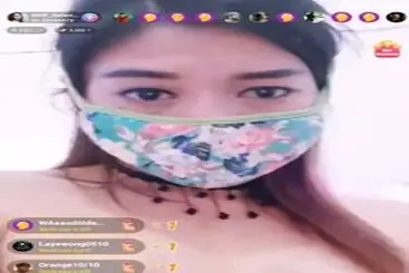 Streamer Selena Live Bigo Pamer Memek Becek